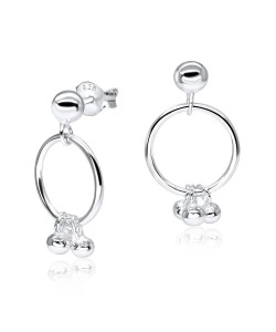 Silver Stud Earrings STS-3376